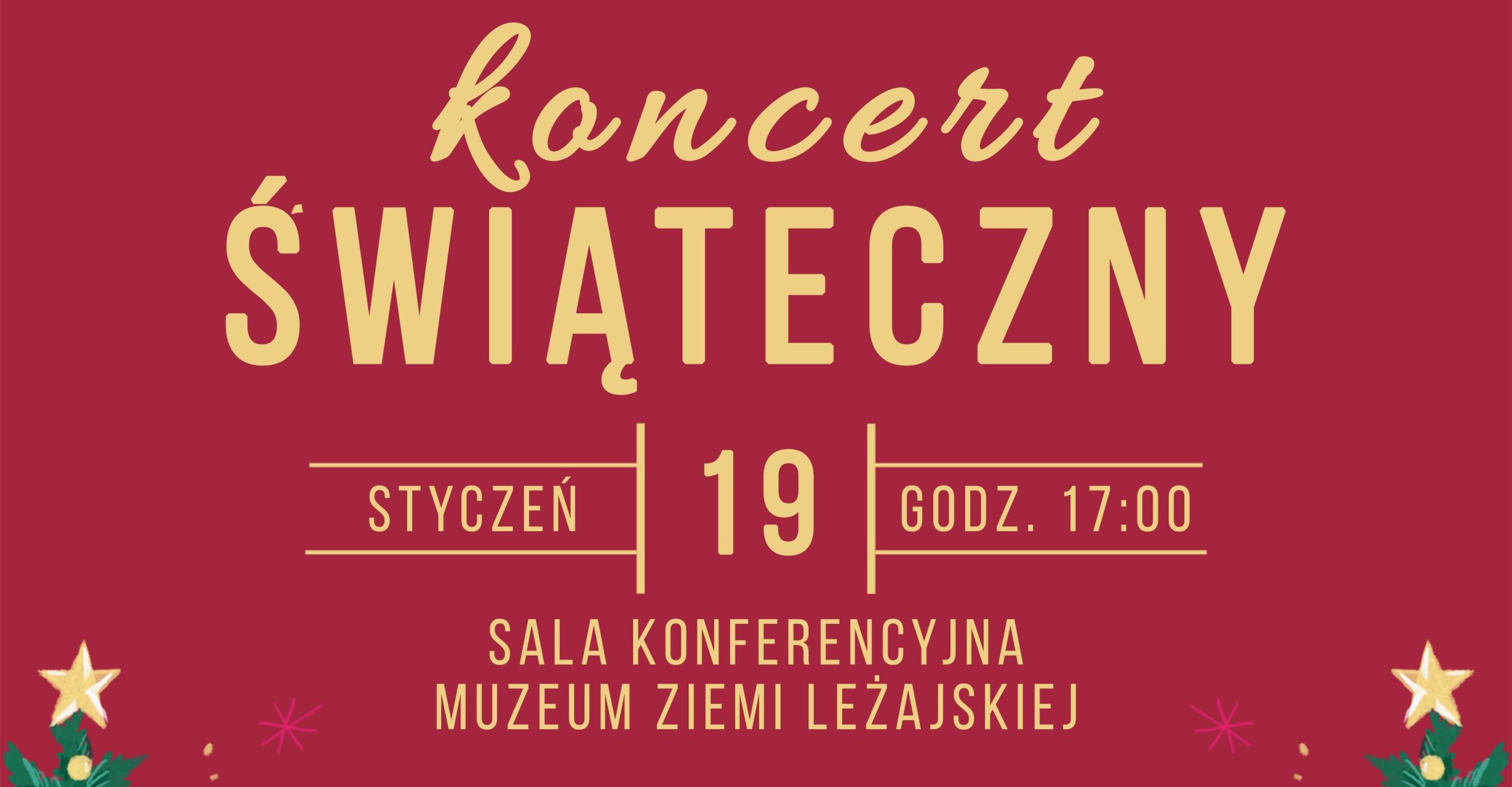 Świąteczny koncert w Muzeum Ziemi Leżajskiej